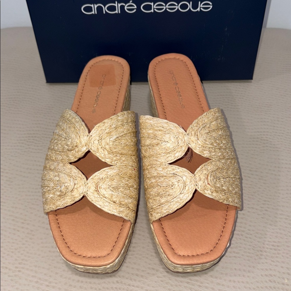 Andre Assous SERENE RAFFIA ESPADRILLE WEDGE - Picture 13 of 16
